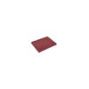 Drap de lit en vinyle rouge 200 x 230 cm 